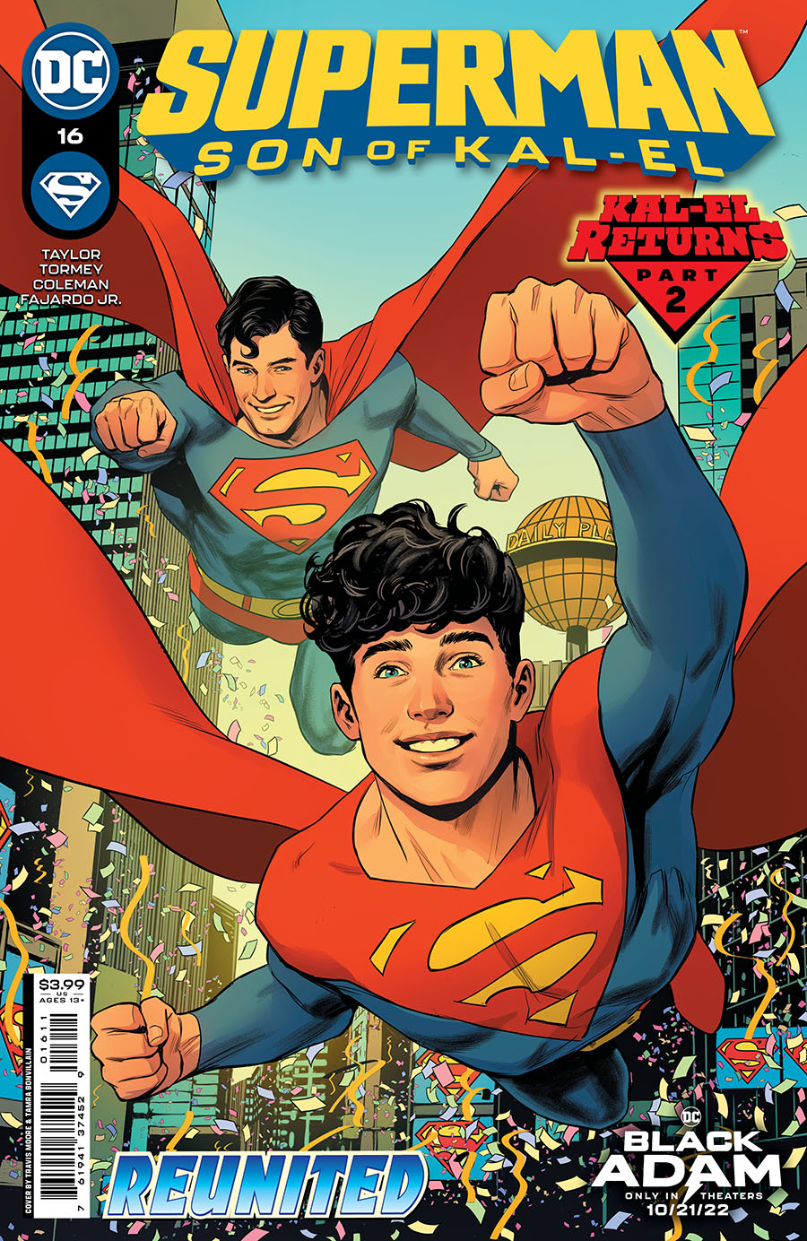 Superman Son Of Kal-El #16 Cover A Regular Travis Moore Cover (Kal-El Returns Part 2)