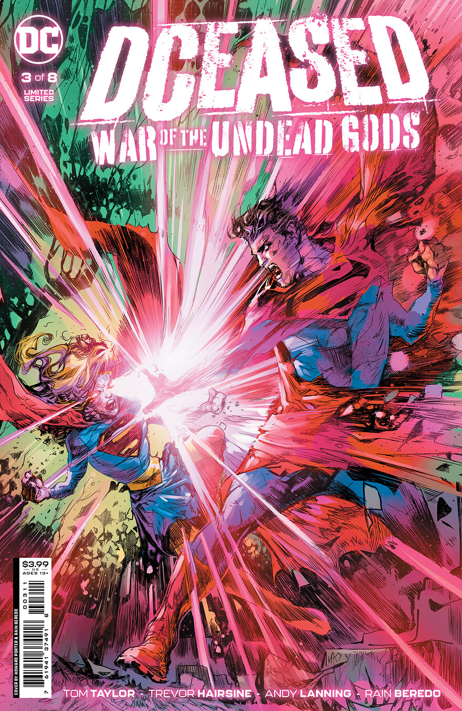 DCeased War Of The Undead Gods #3 Cover A Regular Howard Porter Cover