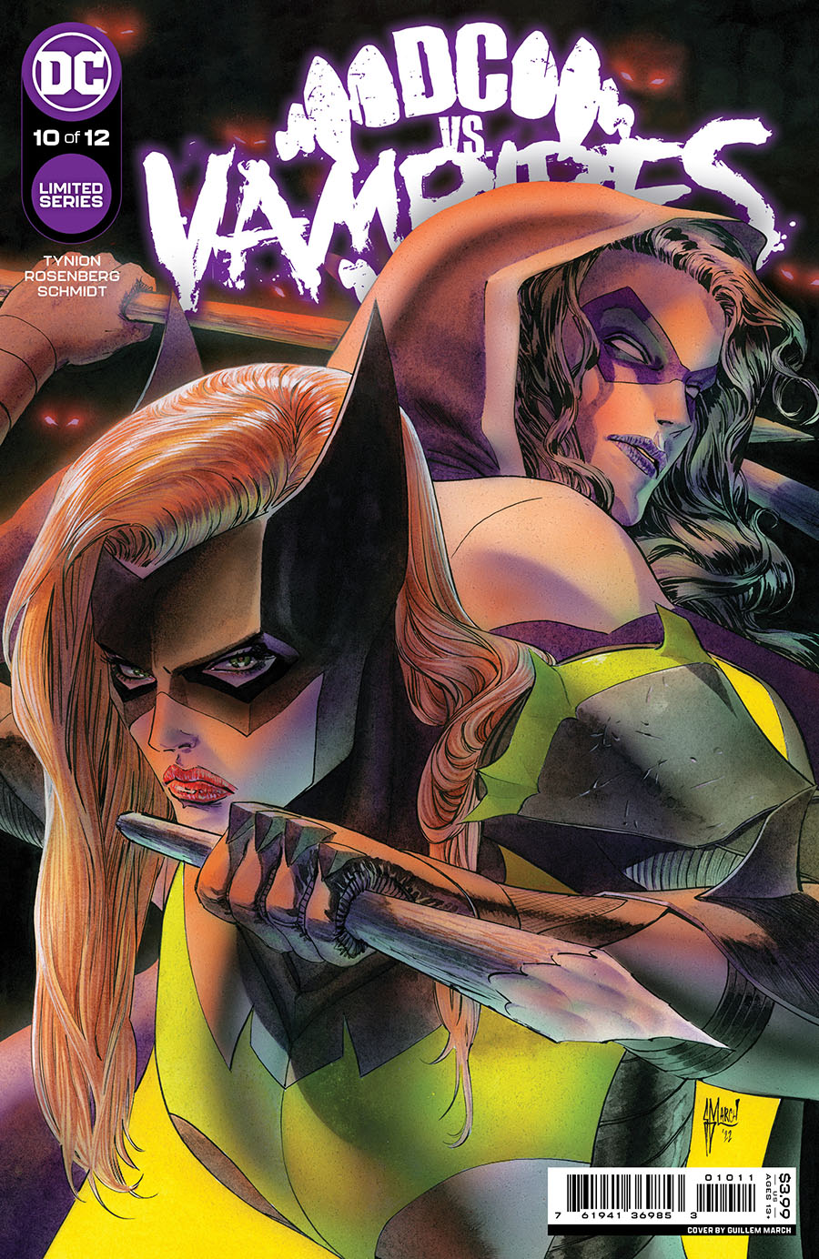 DC vs Vampires #10 Cover A Regular Guillem March Cover
