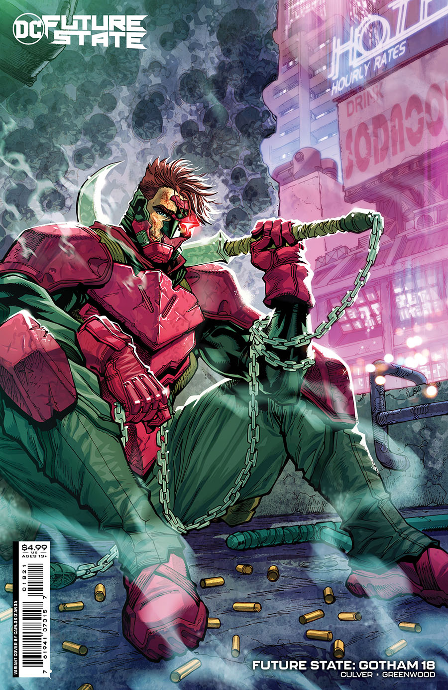 Future State Gotham #18 Cover B Variant Carlos Danda Card Stock Cover