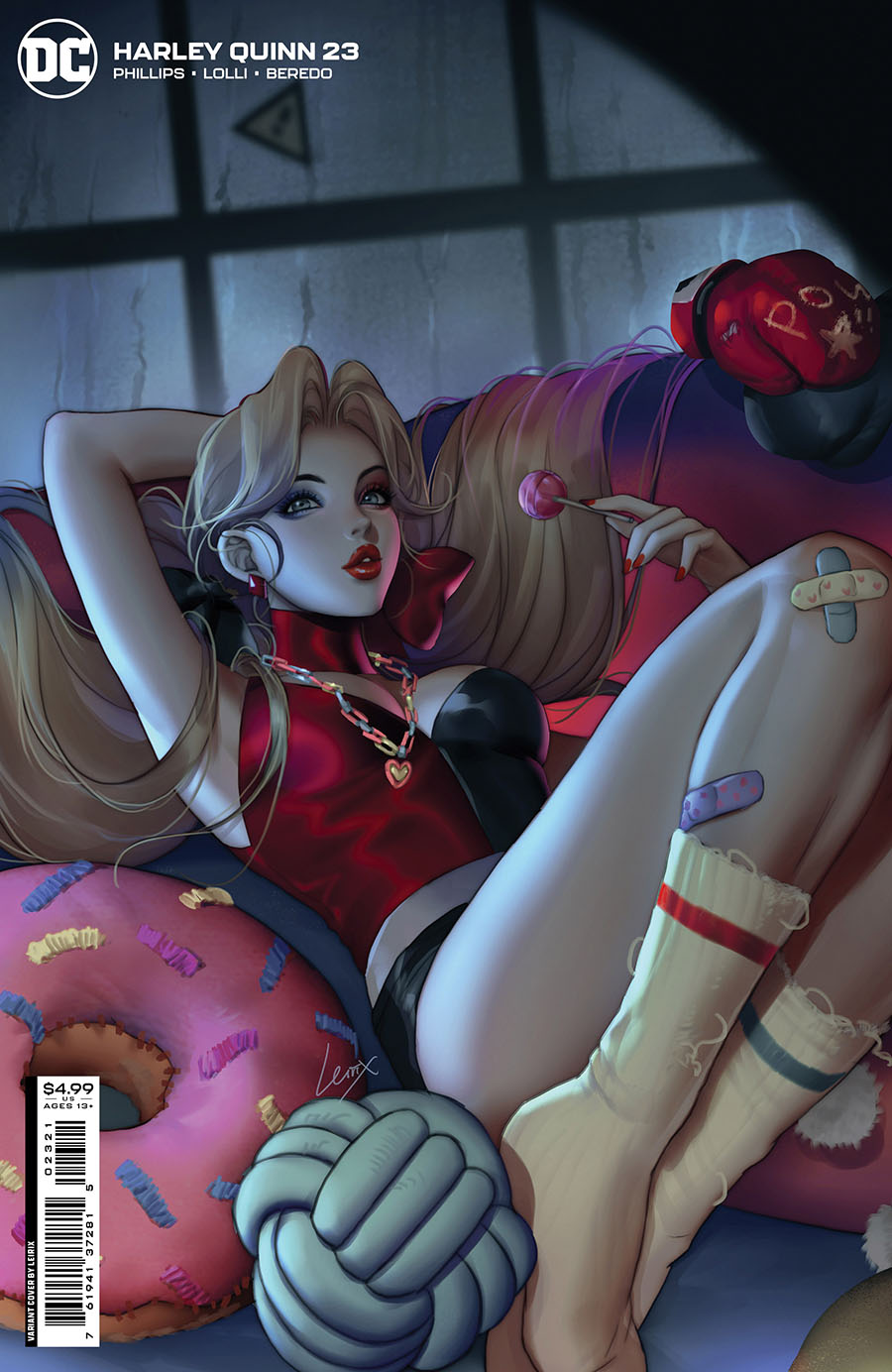 Harley Quinn Vol 4 #23 Cover B Variant Lesley Leirix Li Card Stock Cover