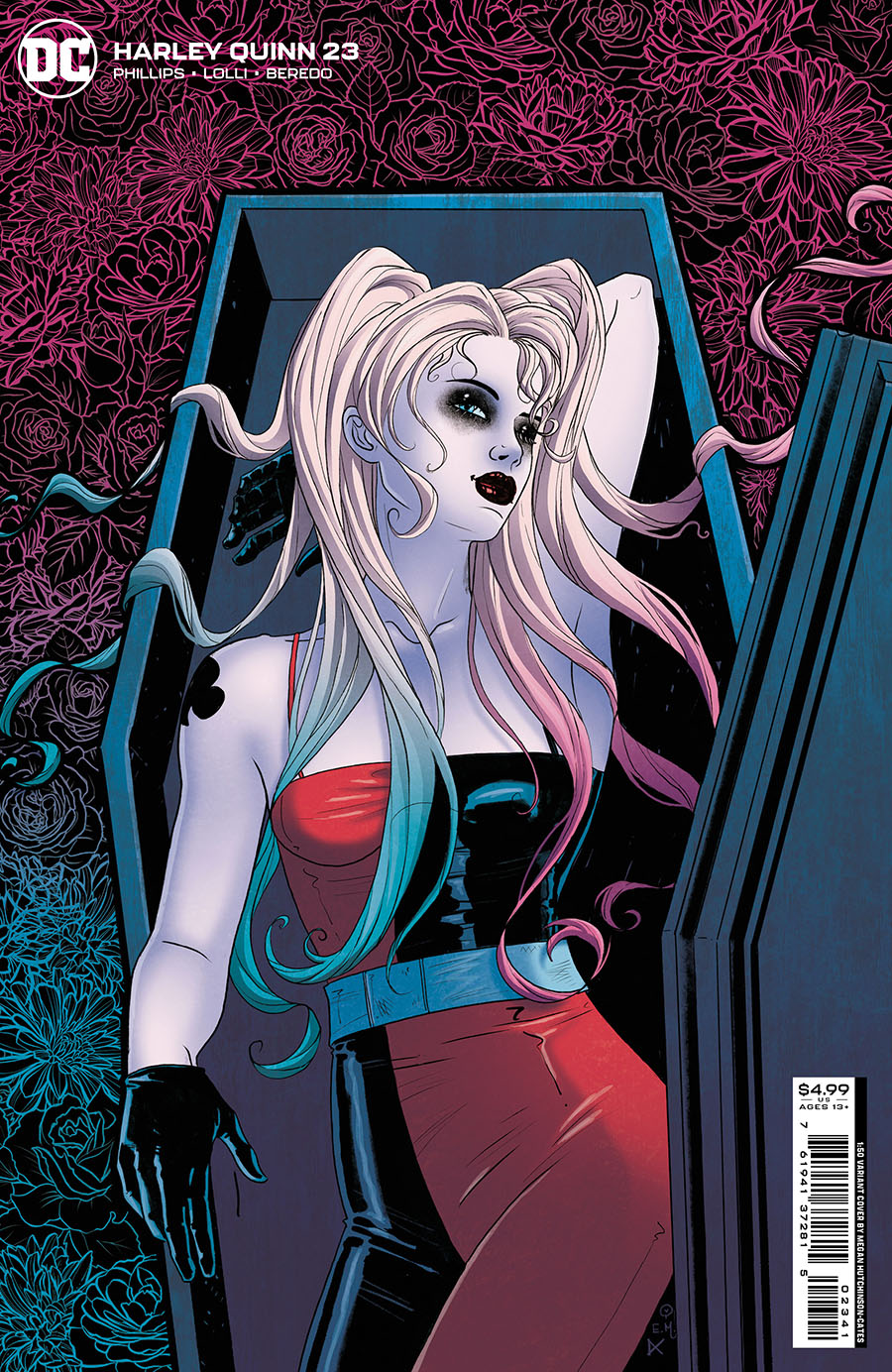 Harley Quinn Vol 4 #23 Cover D Incentive Megan Hutchinson-Cates Card Stock Variant Cover