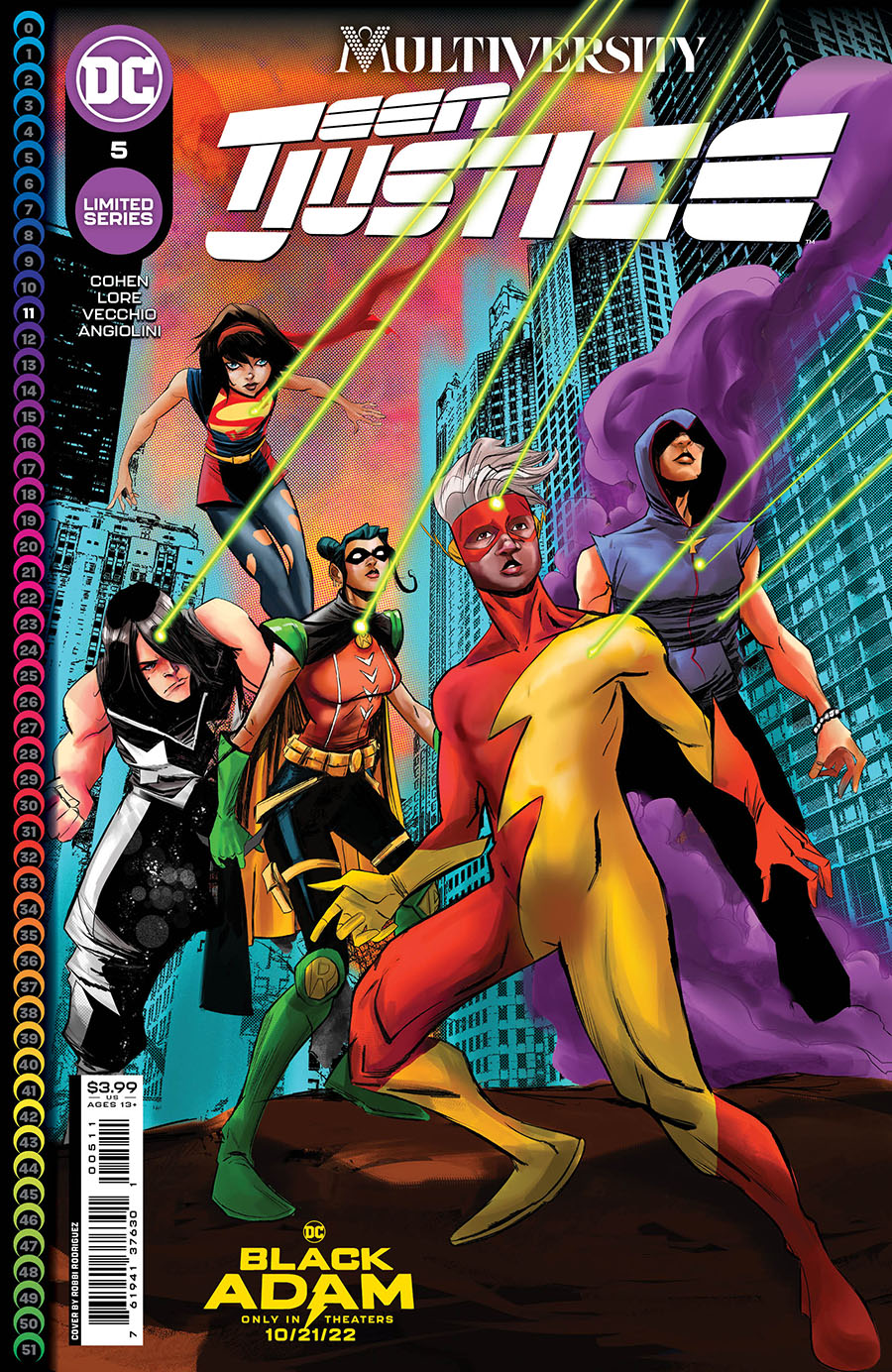 Multiversity Teen Justice #5 Cover A Regular Robbi Rodriguez Cover