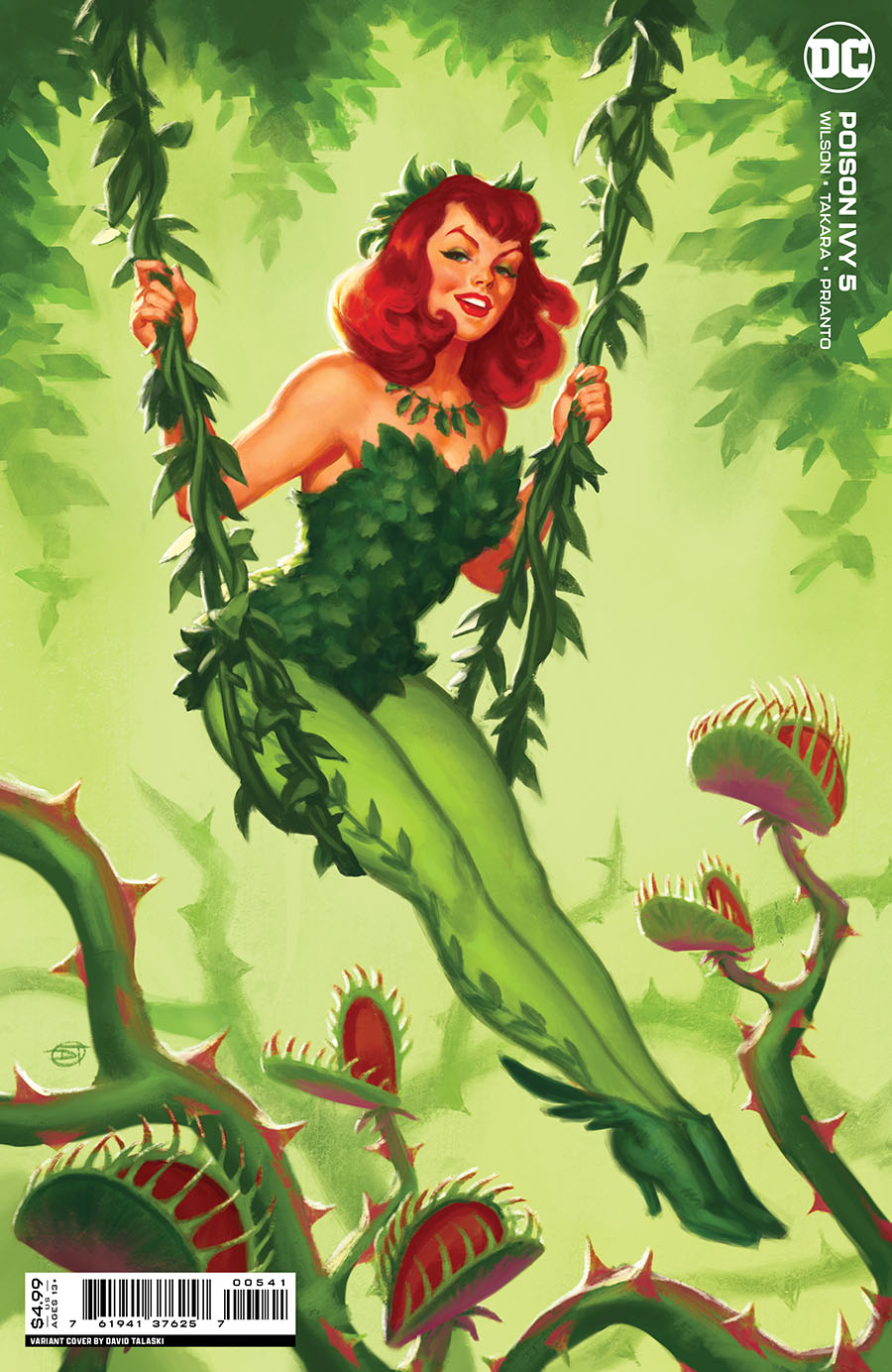 Poison Ivy #5 Cover C Variant David Talaski Card Stock Cover
