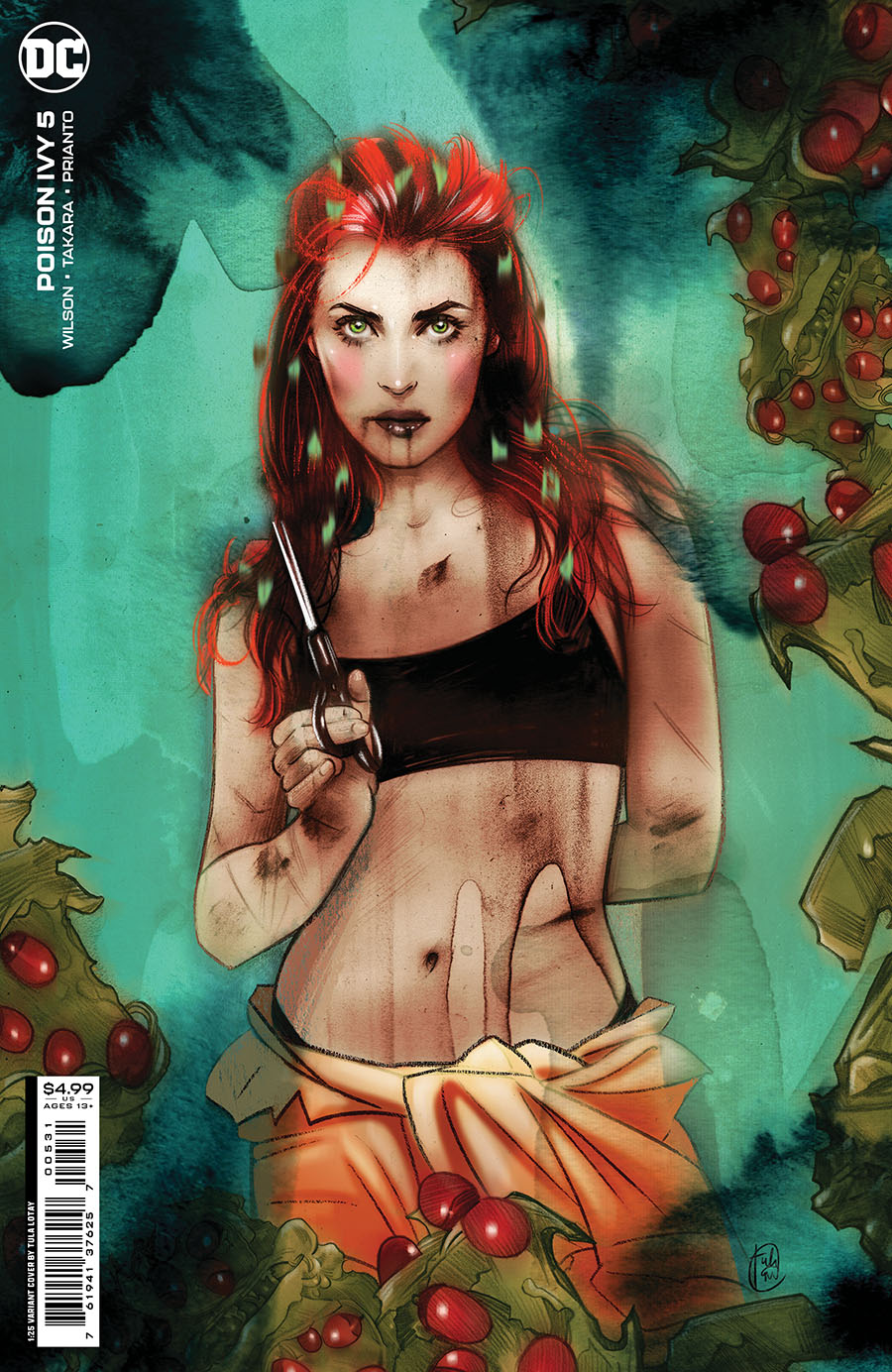 Poison Ivy #5 Cover D Incentive Tula Lotay Card Stock Variant Cover