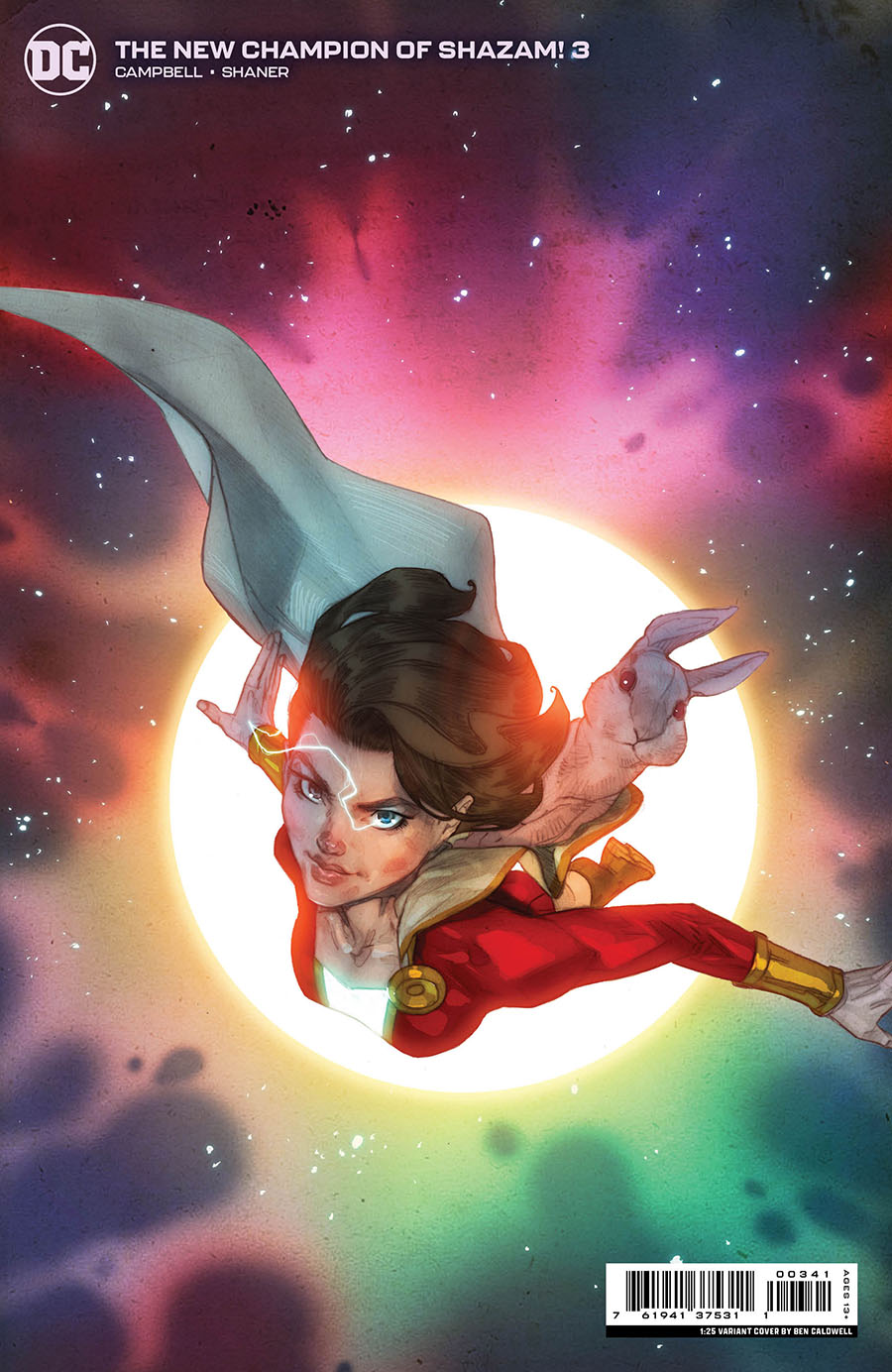 New Champion Of SHAZAM #3 Cover C Incentive Ben Caldwell Card Stock Variant Cover