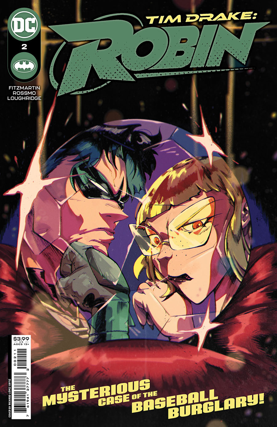 Tim Drake Robin #2 Cover A Regular Ricardo Lopez Ortiz Cover