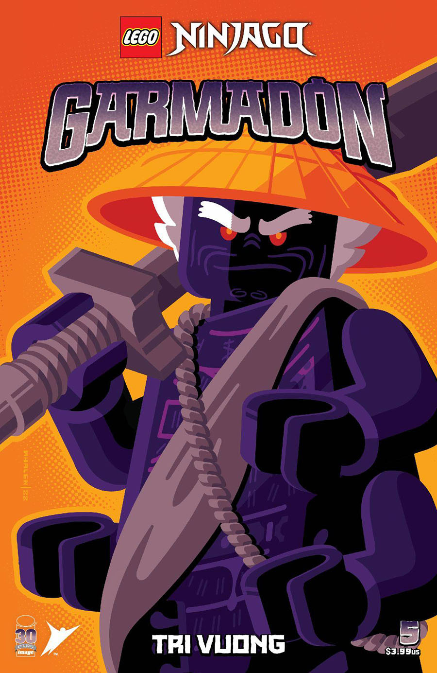 Lego Ninjago Garmadon #5 Cover C Incentive Tom Whalen Variant Cover