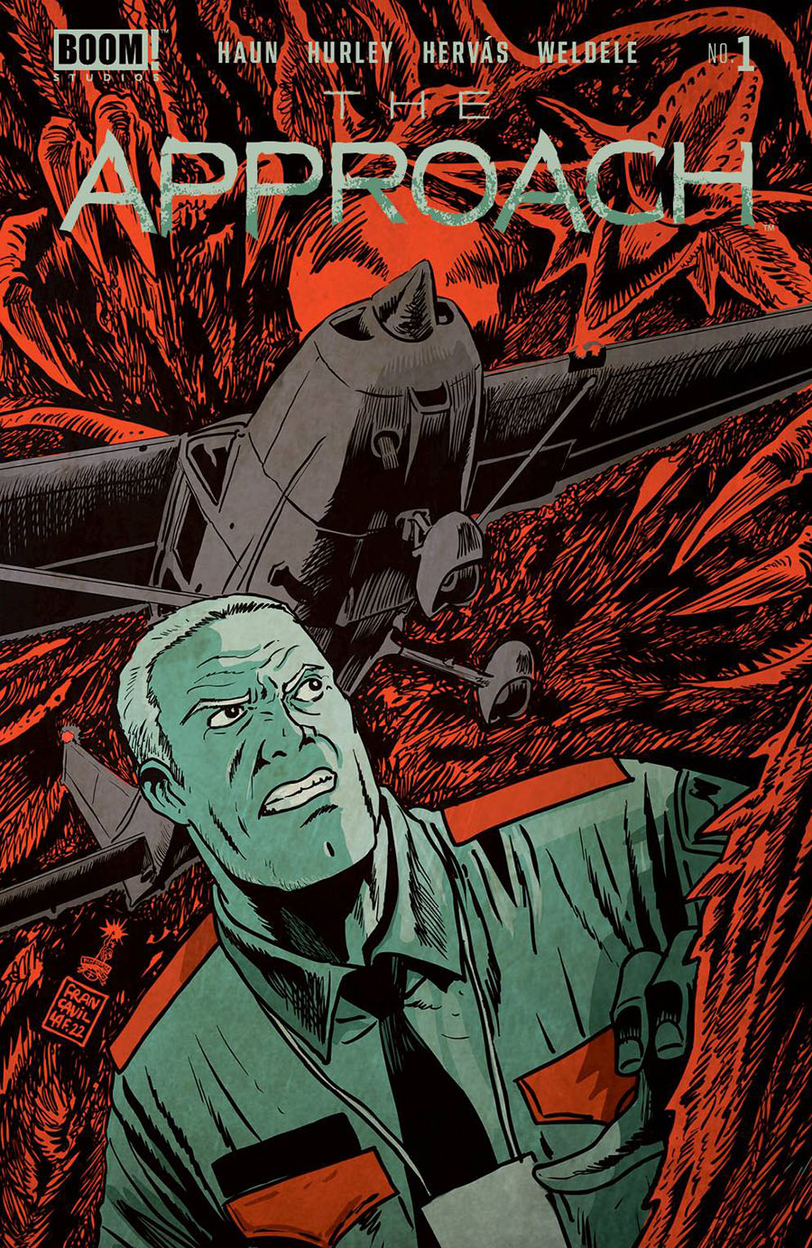 Approach #1 Cover E Incentive Francesco Francavilla Red Cover