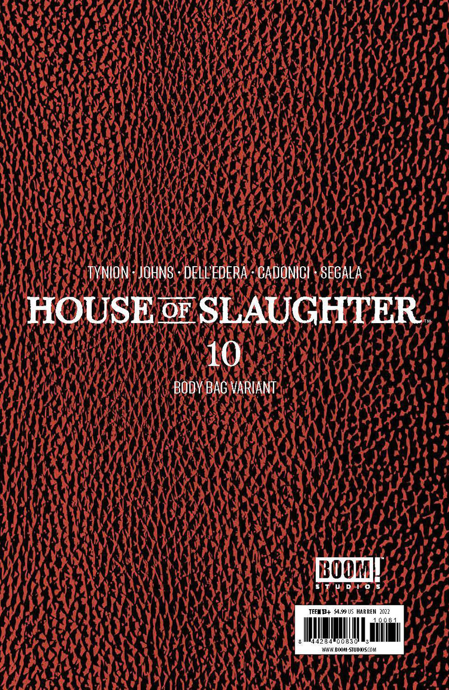 House Of Slaughter #10 Cover F Incentive James Harren Virgin Cover