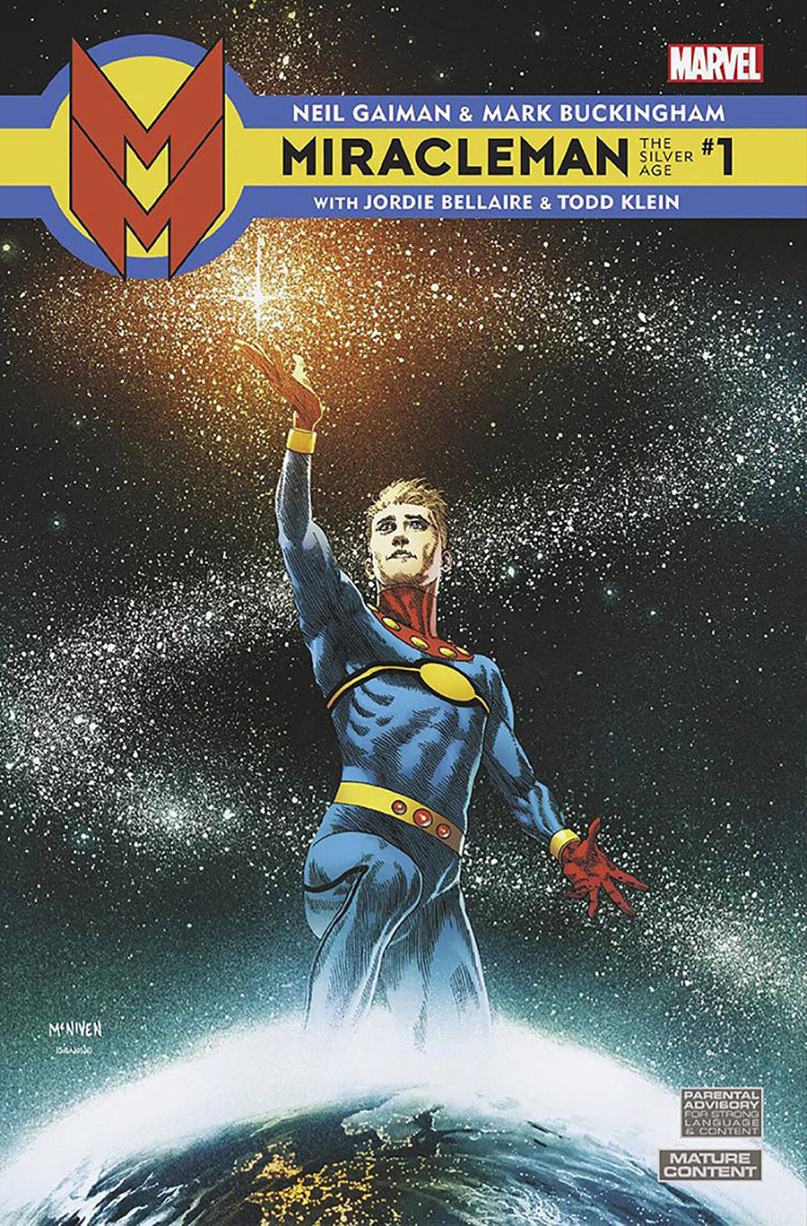 Miracleman By Gaiman & Buckingham The Silver Age #1 Cover E Incentive Steve McNiven Variant Cover