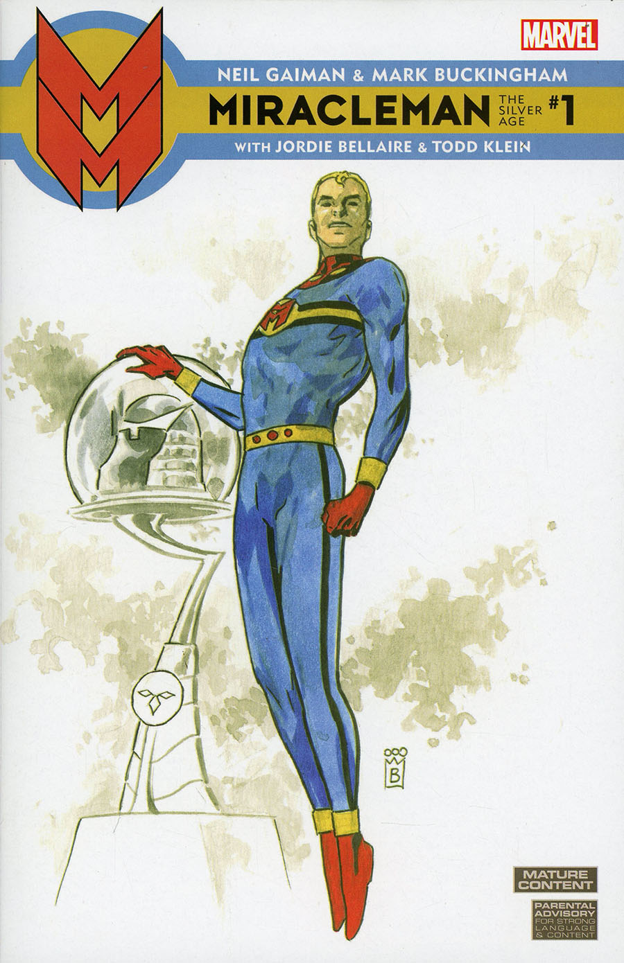 Miracleman By Gaiman & Buckingham The Silver Age #1 Cover F Incentive Hidden Gem Variant Cover