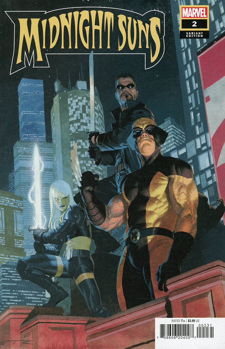 Midnight Suns #2 Cover D Incentive Esad Ribic Variant Cover