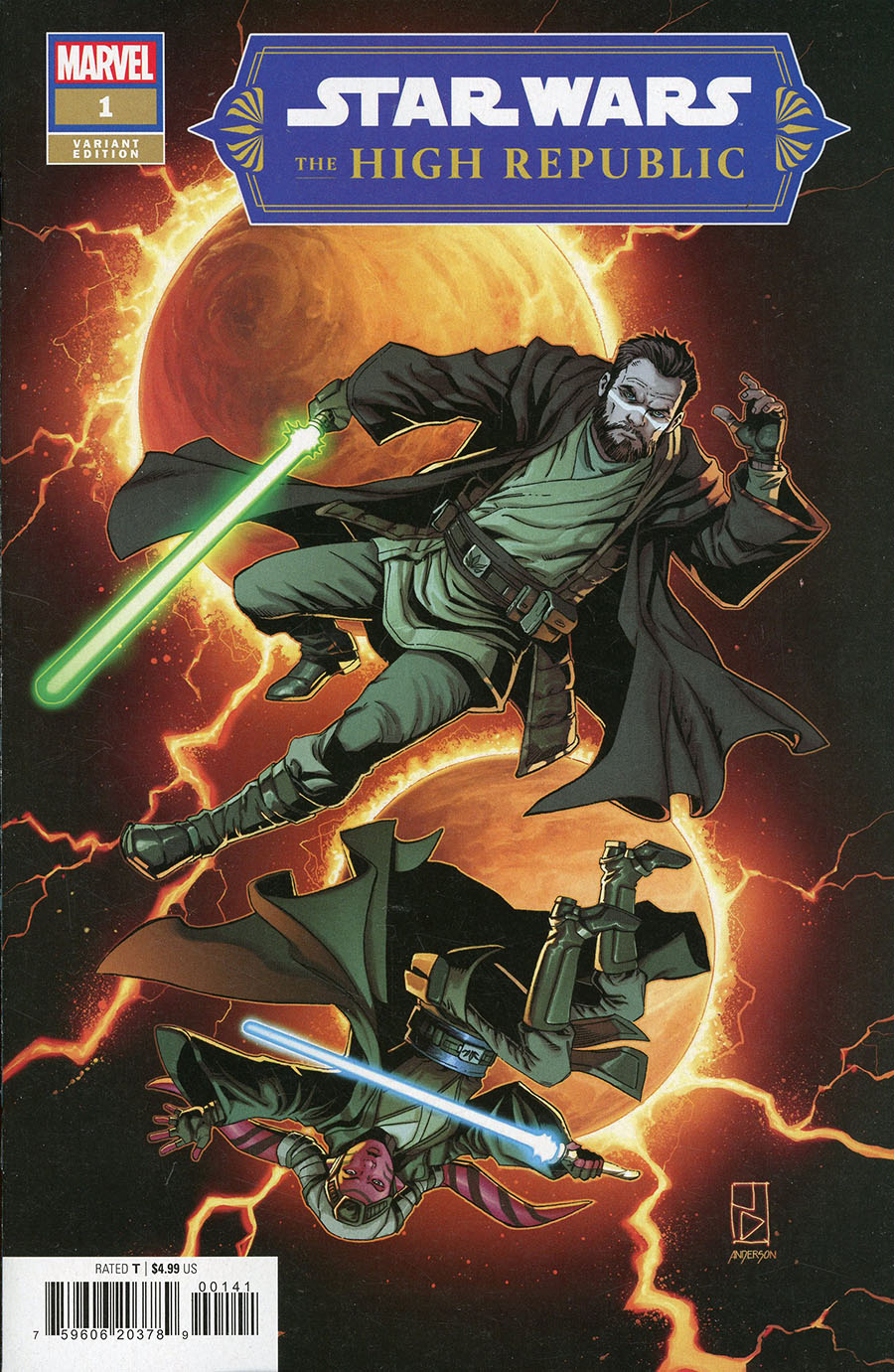 Star Wars High Republic Vol 2 #1 Cover D Incentive Jan Duursema Variant Cover