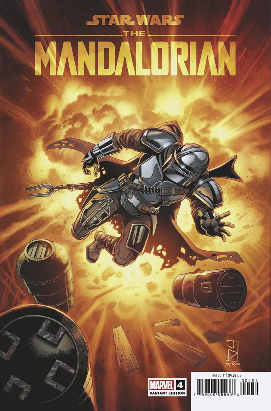 Star Wars The Mandalorian #4 Cover E Incentive Jan Duursema Variant Cover