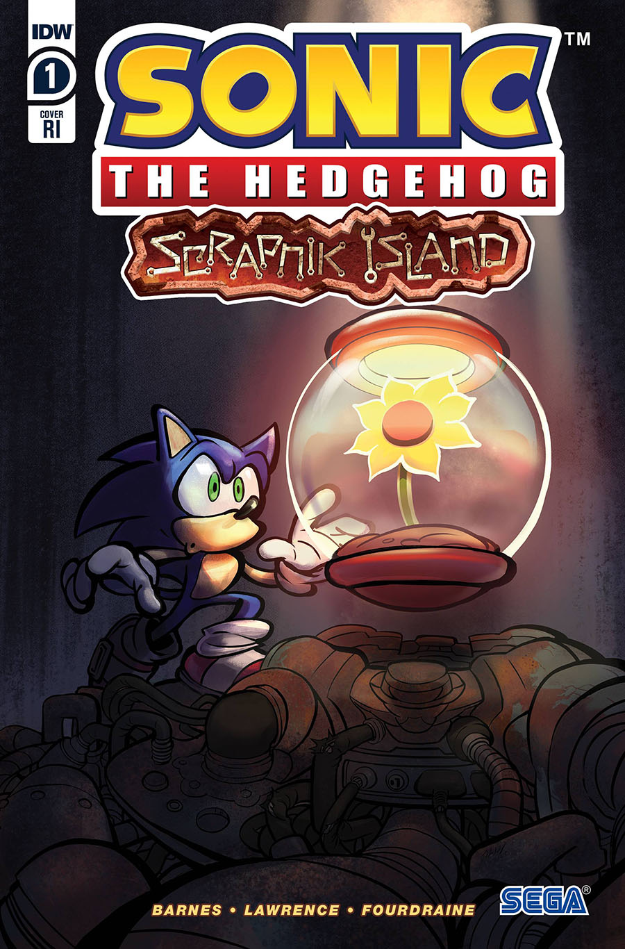 Sonic The Hedgehog Scrapnik Island #1 Cover C Incentive Diana Skelley Variant Cover