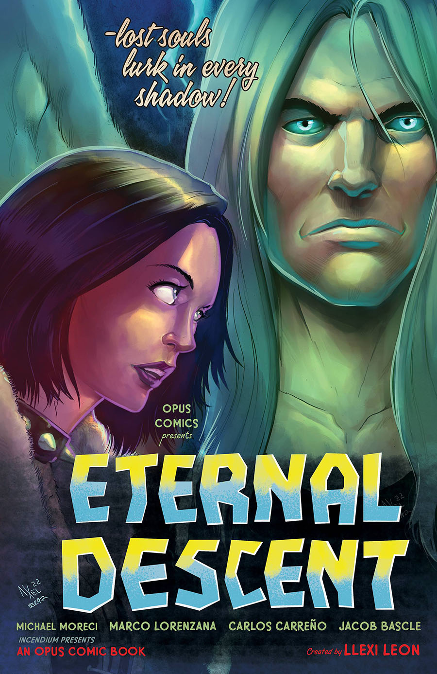 Eternal Descent Vol 3 #2 Cover B Incentive Carlos Valenzuela Monster Mash-Up Variant Cover