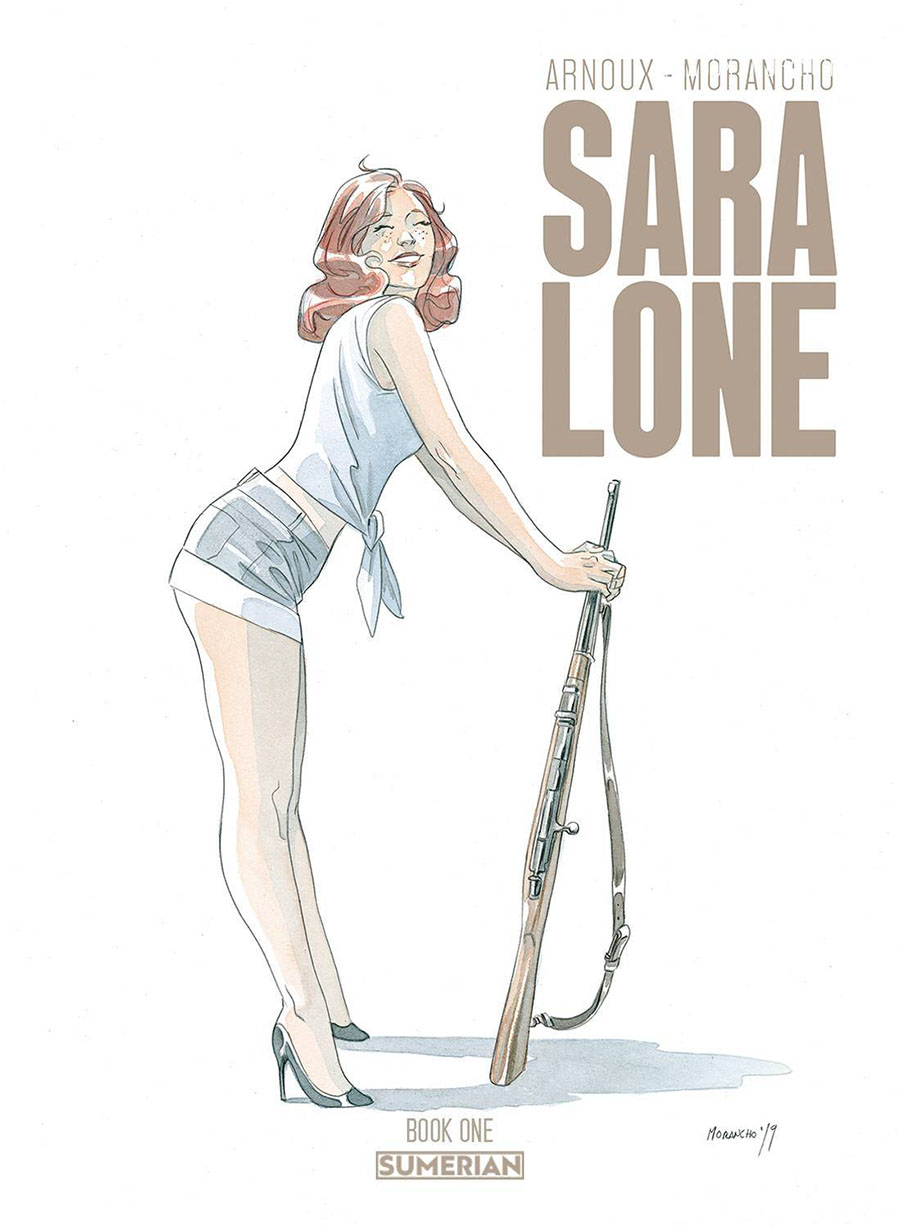 Sara Lone #1 Cover F Incentive David Morancho Pin Up Variant Cover