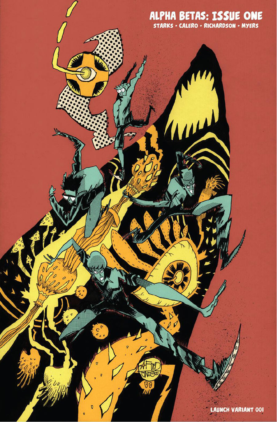 Alpha Betas #1 Cover F Variant Jim Mahfood Launch Cover