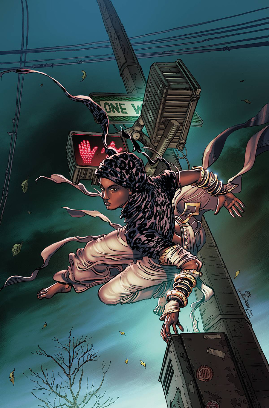Pantha Vol 3 #4 Cover M Incentive Elena Pianta Virgin Cover