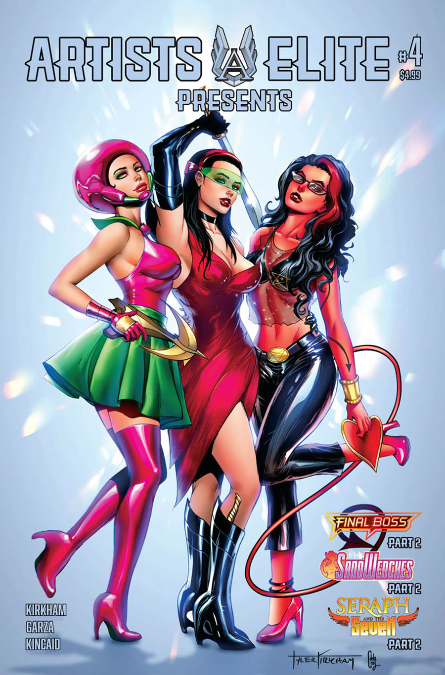 Artists Elite Presents #4 Cover A Regular Tyler Kirkham & Ceci De La Cruz Cover