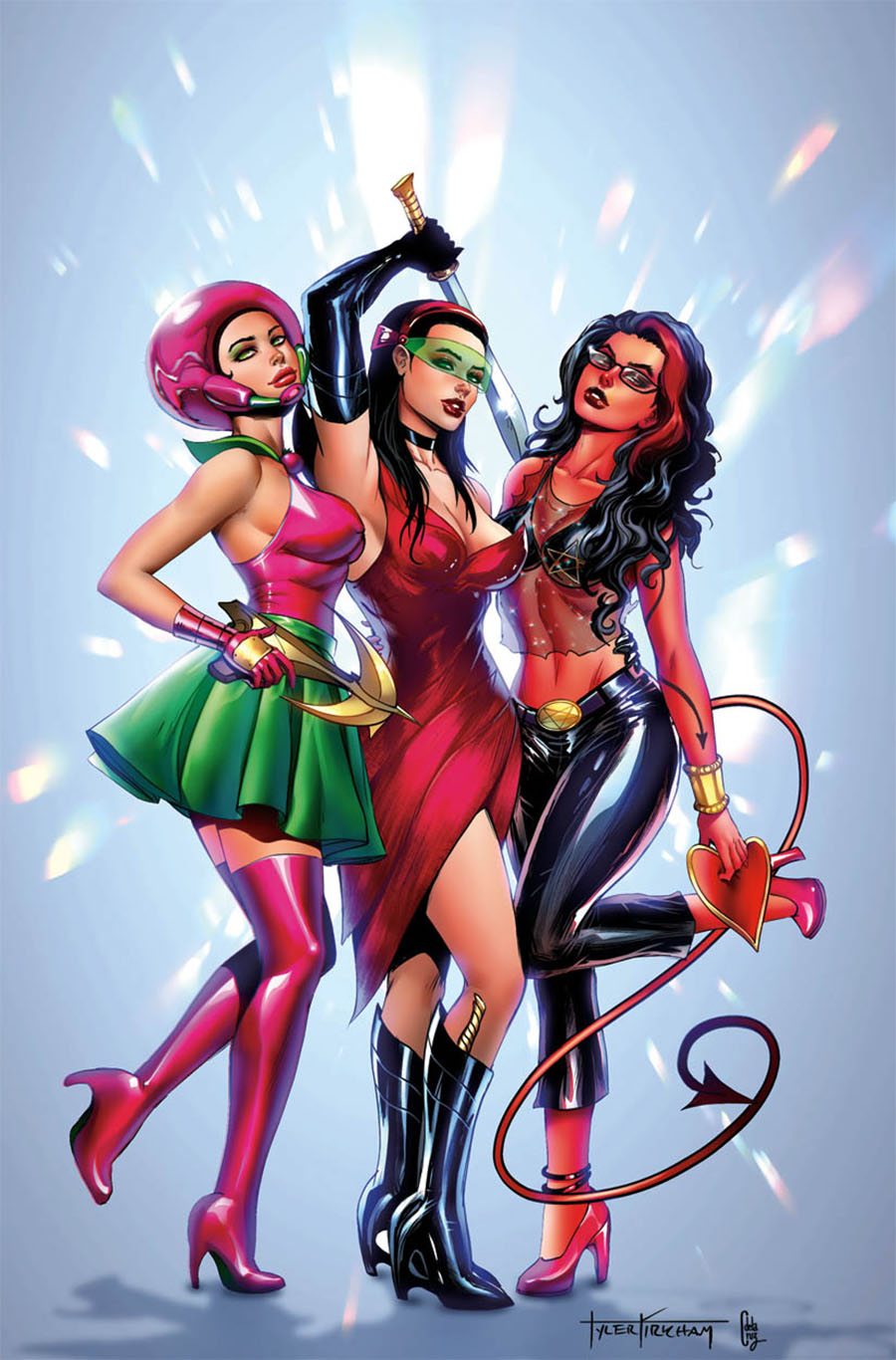 Artists Elite Presents #4 Cover E Incentive Tyler Kirkham & Ceci De La Cruz Virgin Cover