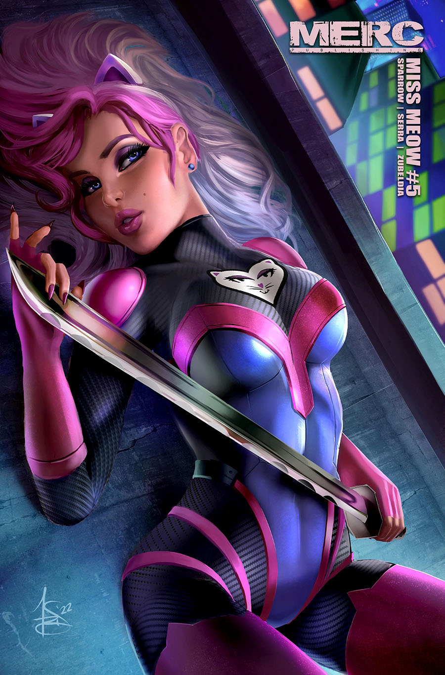 Miss Meow #5 Cover D Incentive Tristarr Variant Cover