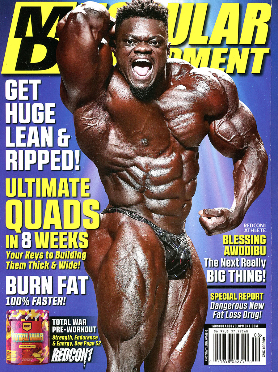 Muscular Development Magazine Vol 59 #8 August 2022