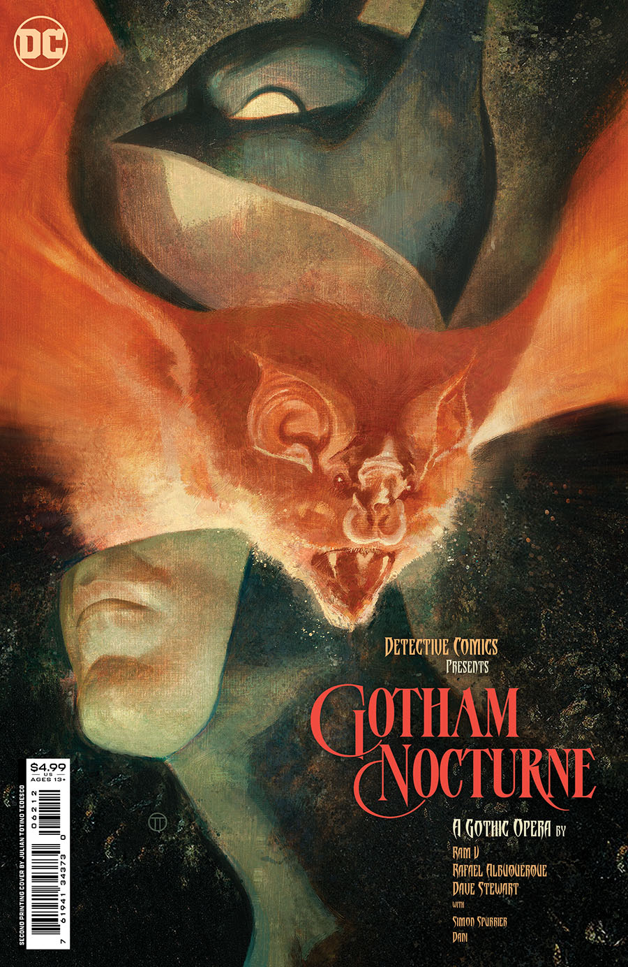 Detective Comics Vol 2 #1062 Cover F 2nd Ptg Julian Totino Tedesco Variant Cover