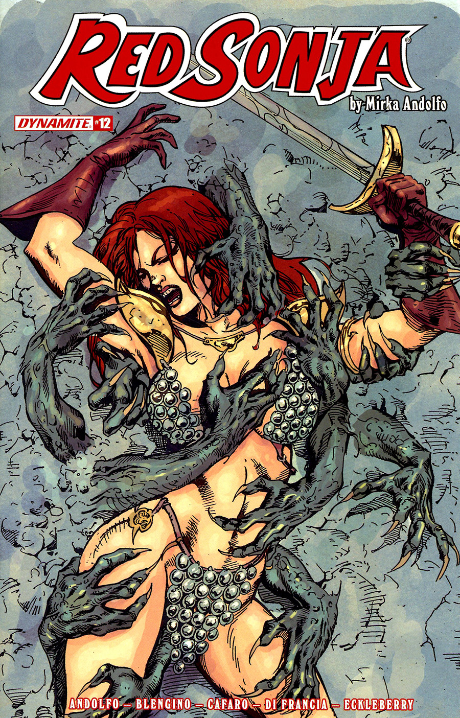 Red Sonja Vol 9 #12 Cover N Variant Roberto Castro Cover