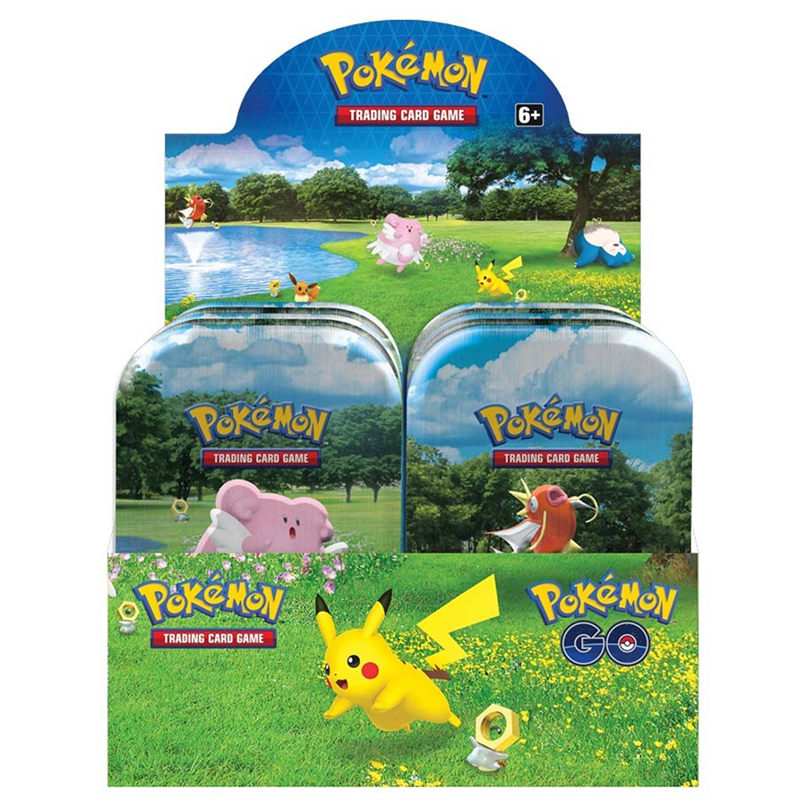 Pokemon Go Mini Tin Display