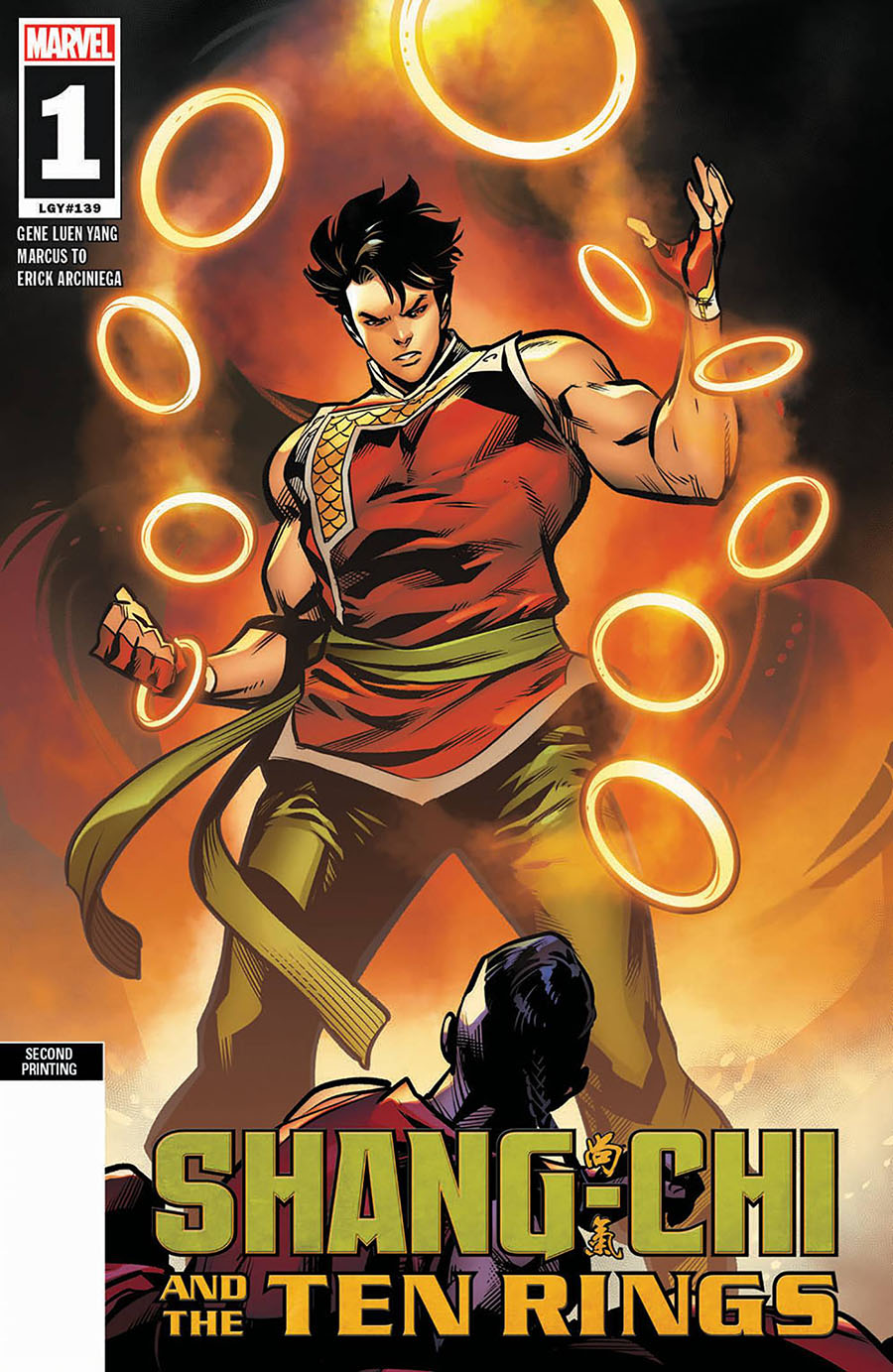 Shang-Chi And The Ten Rings #1 Cover G 2nd Ptg Marcus To Variant Cover