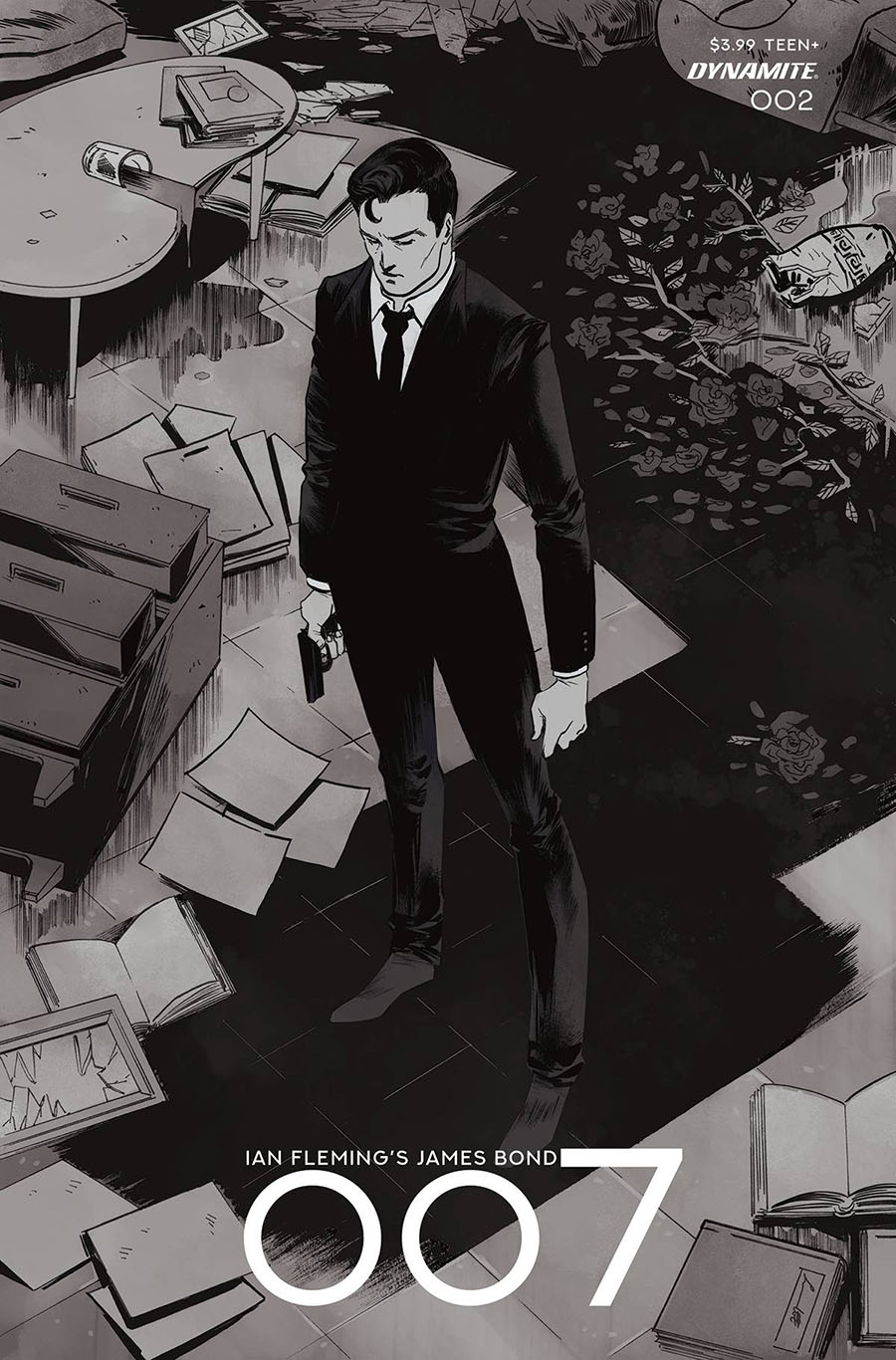 007 #2 Cover K Incentive Soo Lee Black & White Cover