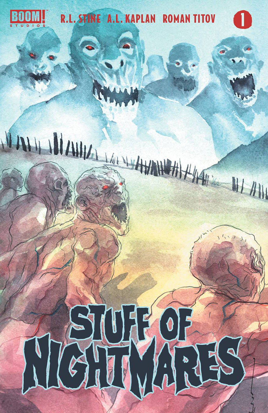 Stuff Of Nightmares #1 Cover K Variant Dustin Nguyen Reveal Cover