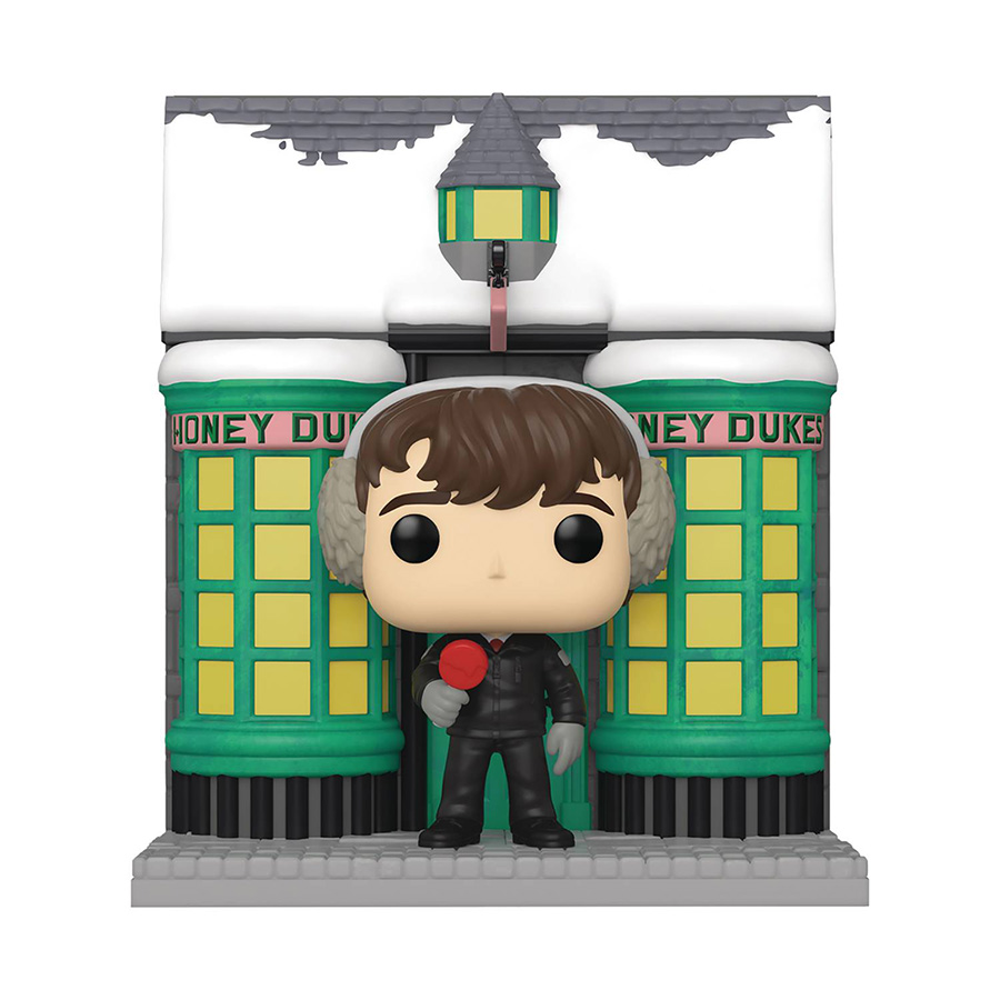 POP Deluxe Harry Potter Hogsmeade Honeydukes With Neville Vinyl Figure