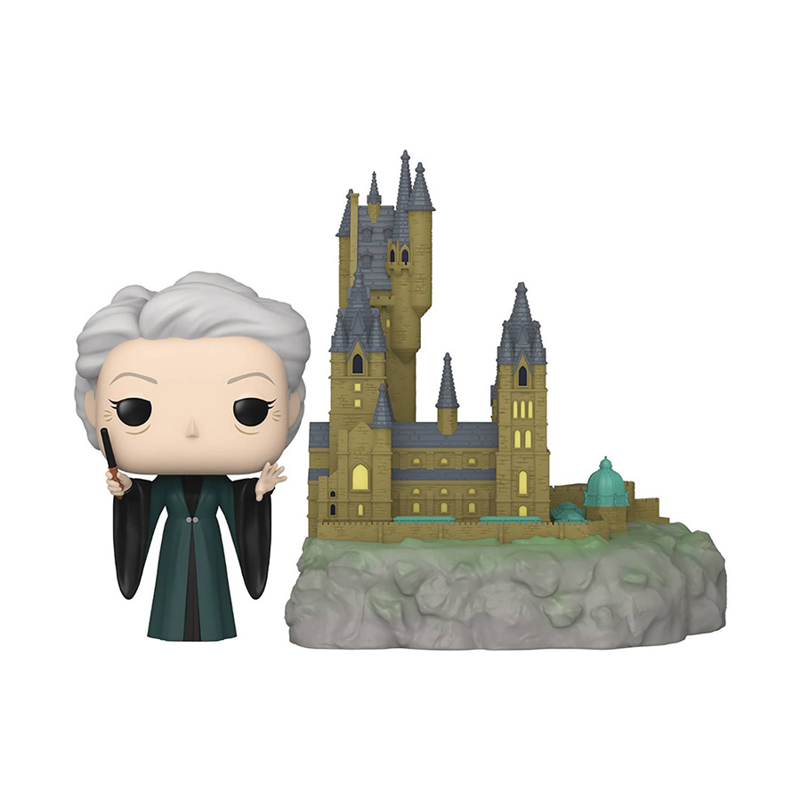 POP Town Harry Potter And The Chamber Of Secrets 20th Anniversary Minerva With Hogwarts Vinyl Figure