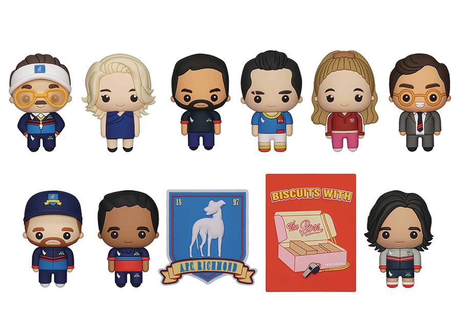 Ted Lasso 3D Foam Bag Clip Blind Mystery Box