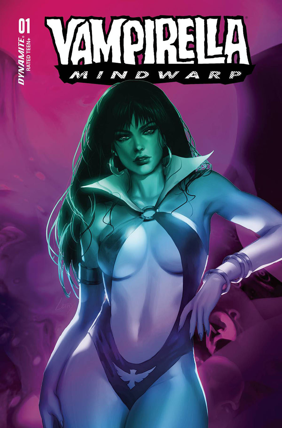 Vampirella Mindwarp #1 Cover R Variant Lesley Leirix Li Ultraviolet Cover