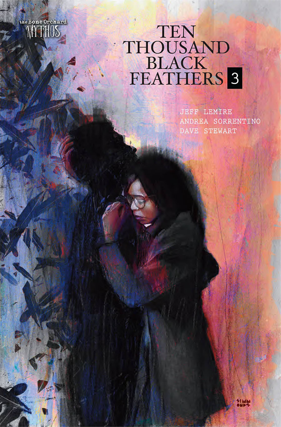 Bone Orchard Mythos Ten Thousand Black Feathers #3 Cover C Variant Martin Simmonds Cover