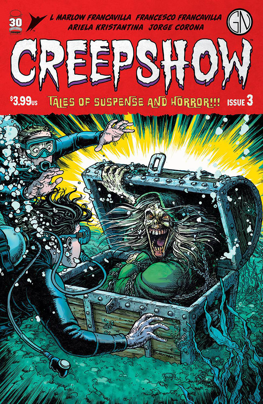 Creepshow #3 Cover A Regular Chris Burnham & Adriano Lucas Cover