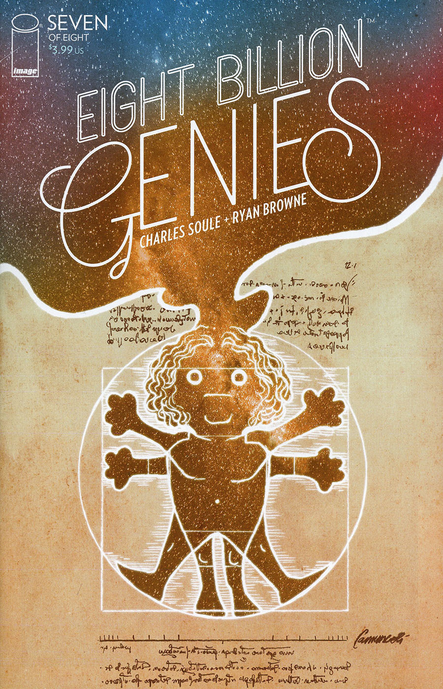 Eight Billion Genies #7 Cover B Variant Giuseppe Camuncoli Cover