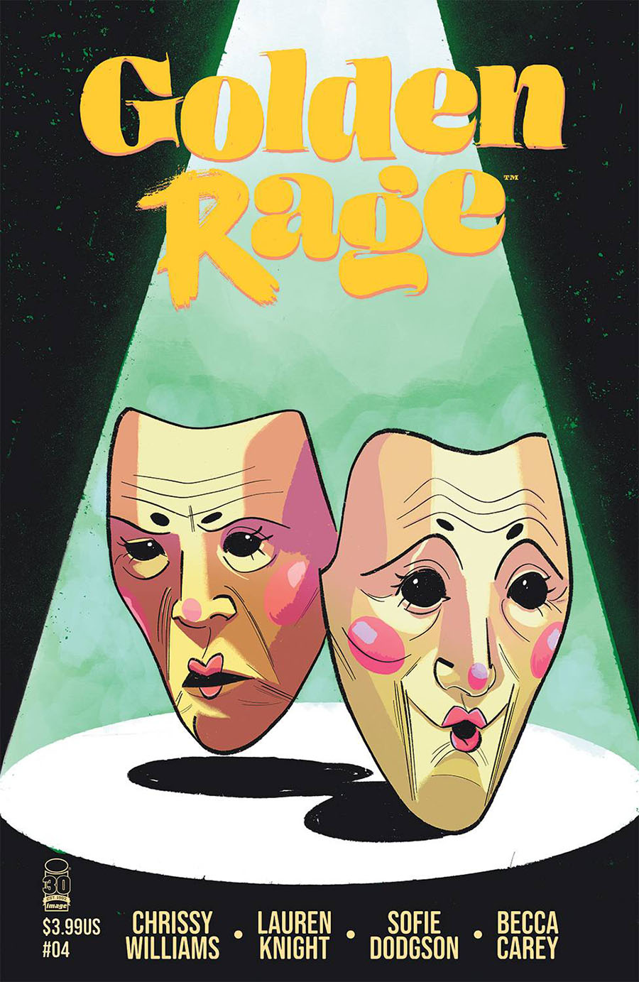 Golden Rage #4 Cover A Regular Lauren Knight Cover