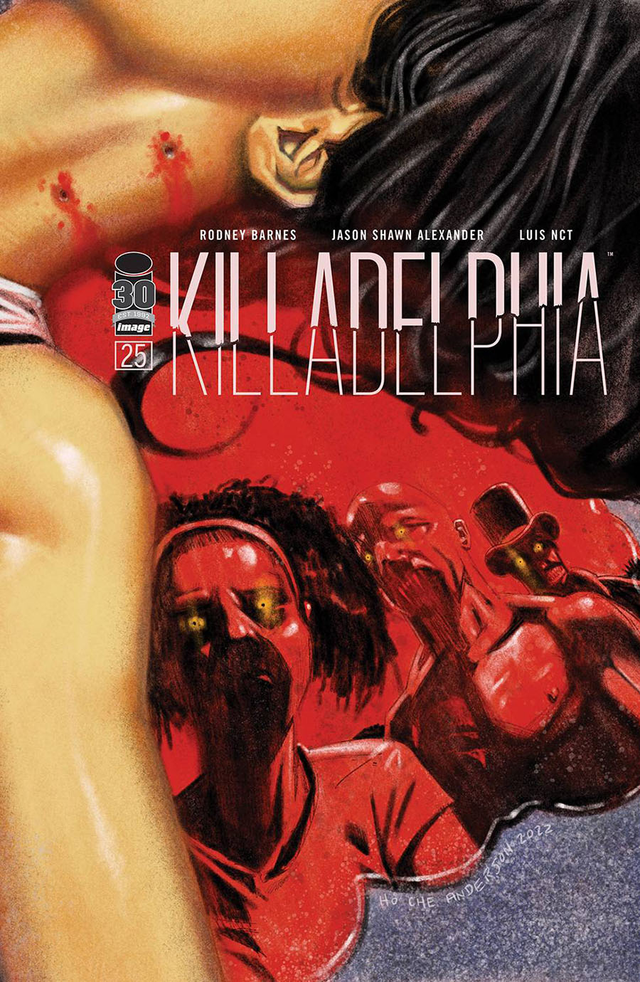 Killadelphia #25 Cover B Variant HC Anderson Cover