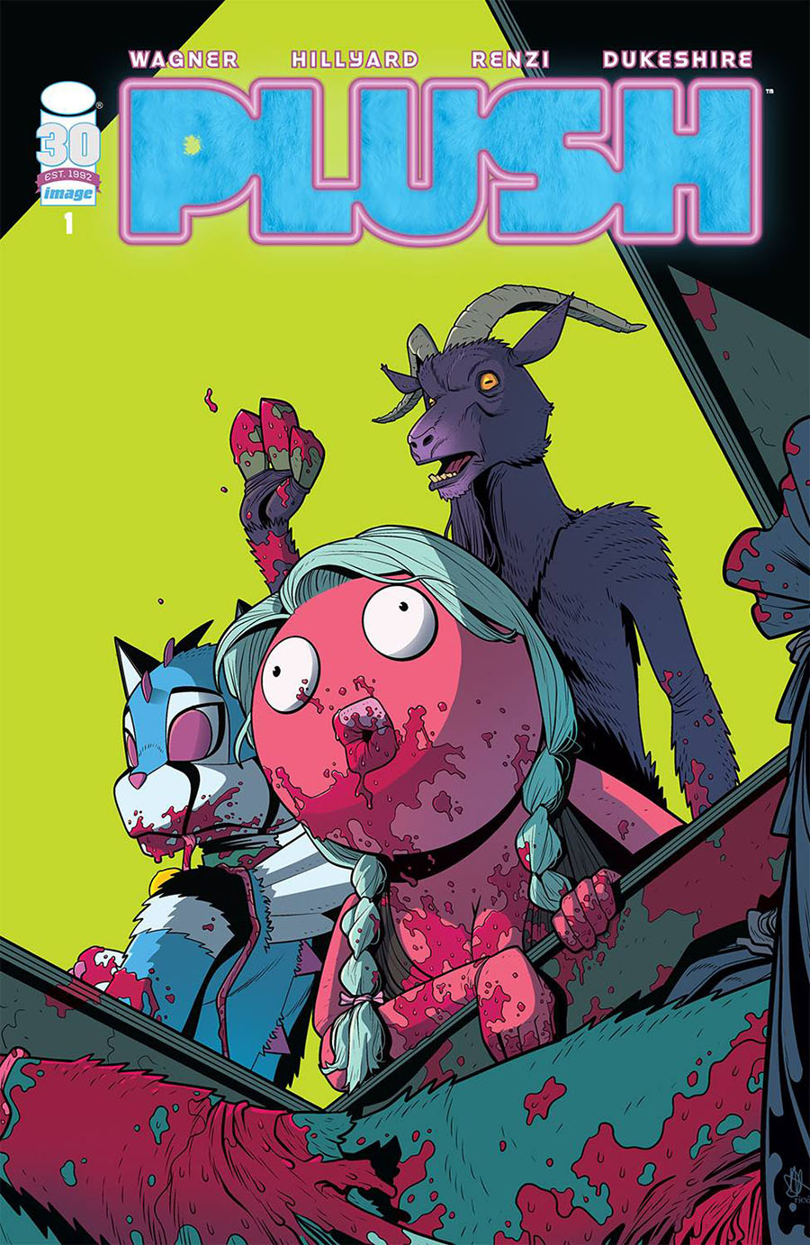 Plush #1 Cover A Regular Daniel Hillyard & Rico Renzi Cover