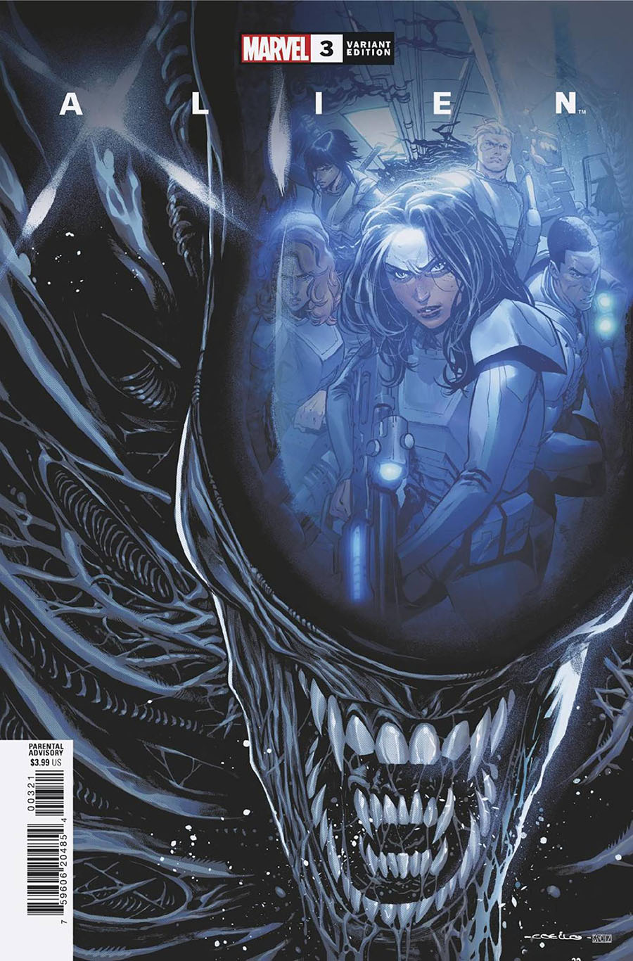 Alien Vol 2 #3 Cover B Variant Iban Coello Cover