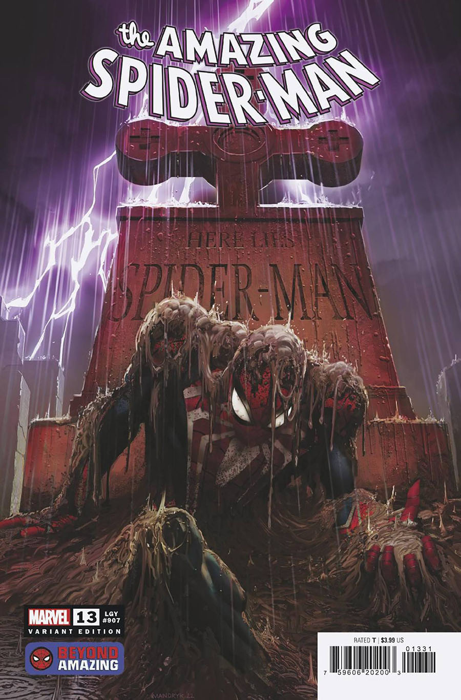 Amazing Spider-Man Vol 6 #13 Cover C Variant Daryl Mandryk Beyond Amazing Spider-Man Cover (Limit 1 Per Customer)