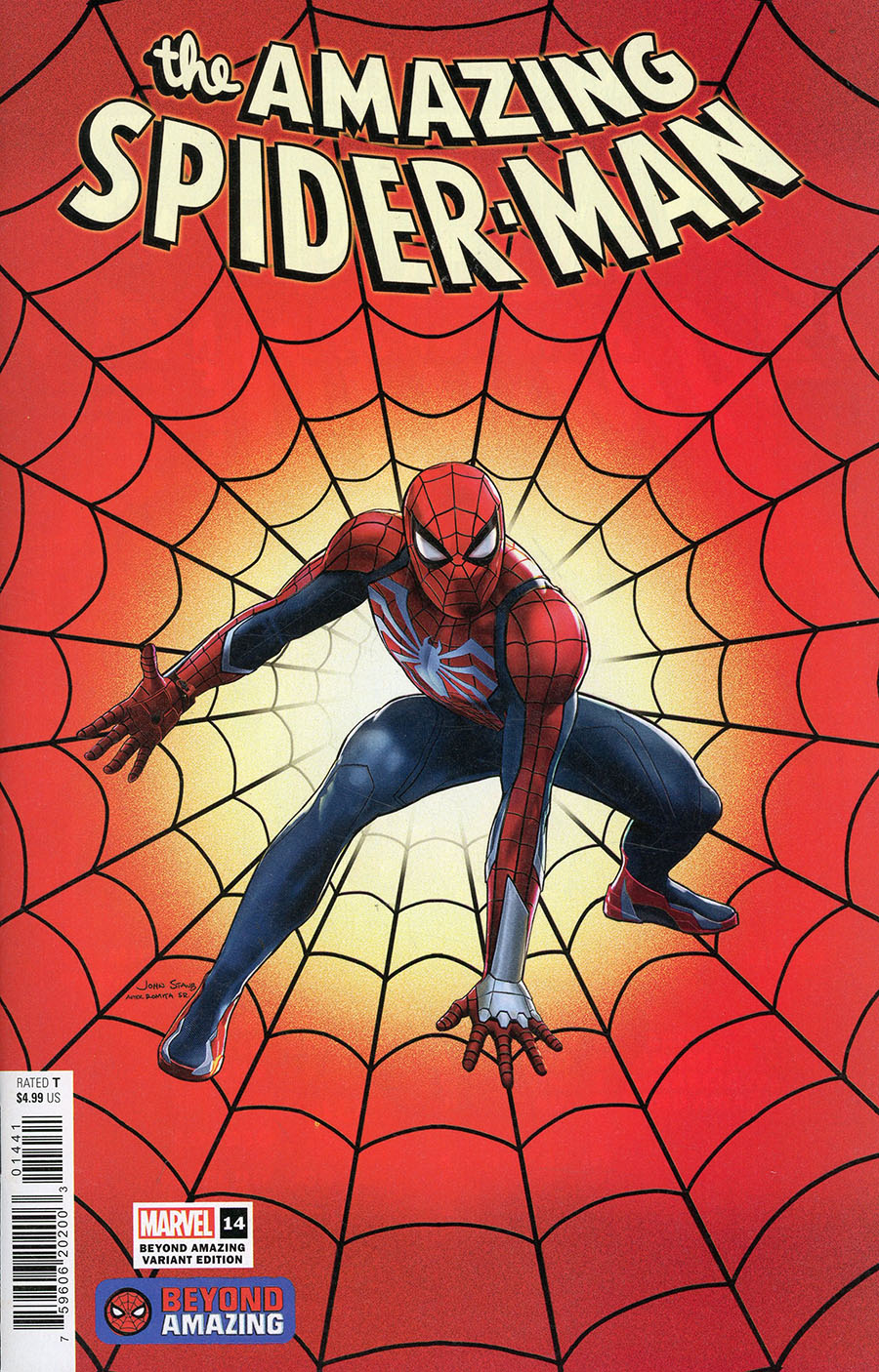 Amazing Spider-Man Vol 6 #14 Cover B Variant John Staub Beyond Amazing Spider-Man Cover (Dark Web Prelude)