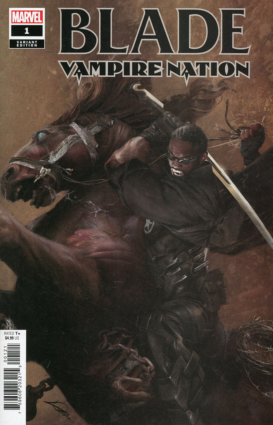 Blade Vampire Nation #1 (One Shot) Cover B Variant Alexander Lozano Cover