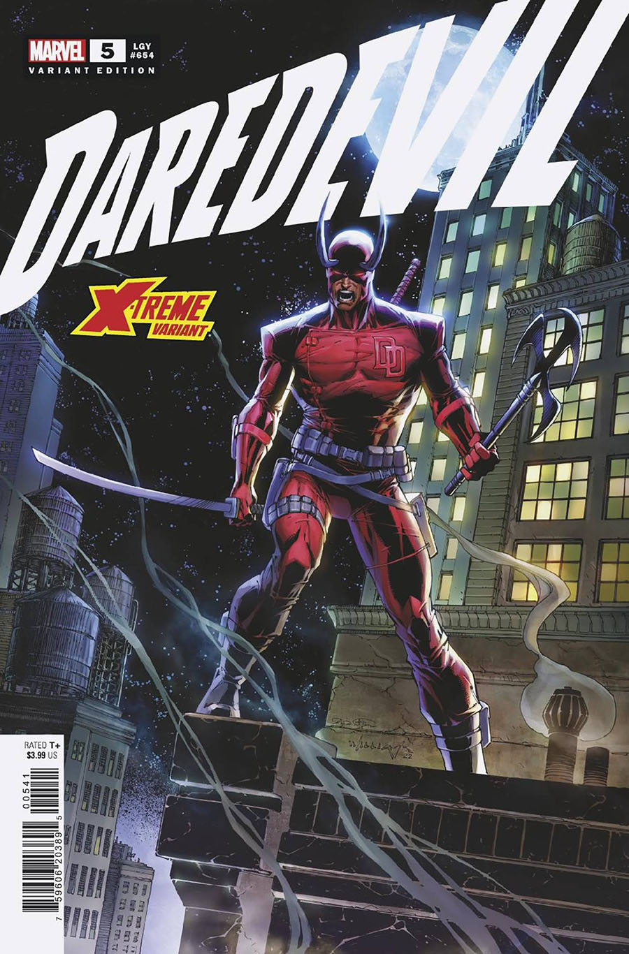 Daredevil Vol 7 #5 Cover B Variant Scott Williams X-Treme Marvel Cover