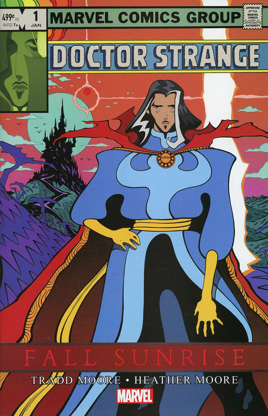 Doctor Strange Fall Sunrise #1 Cover A Regular Tradd Moore Wraparound Cover